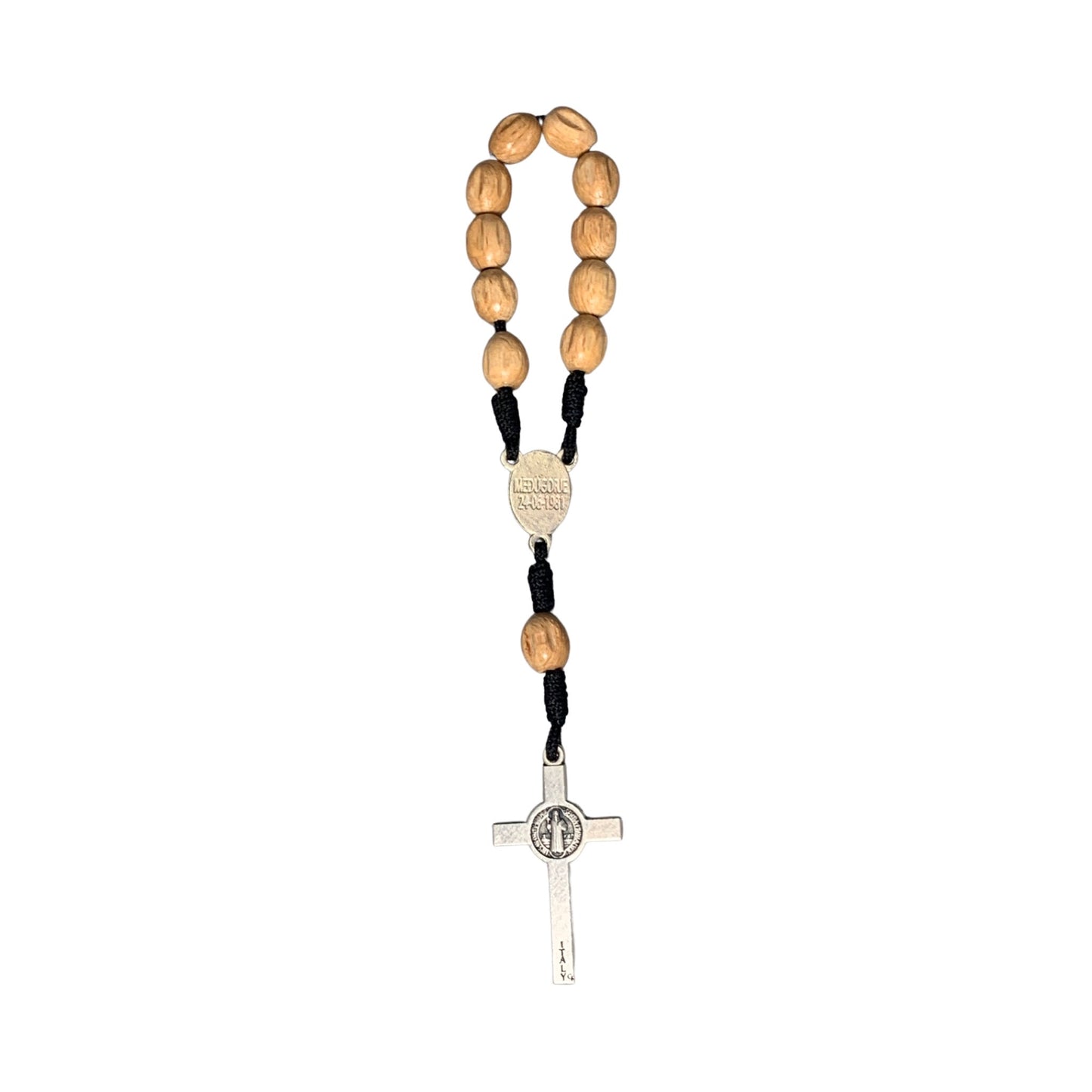 Queen of Peace Decade Rosary of Assorted Colors