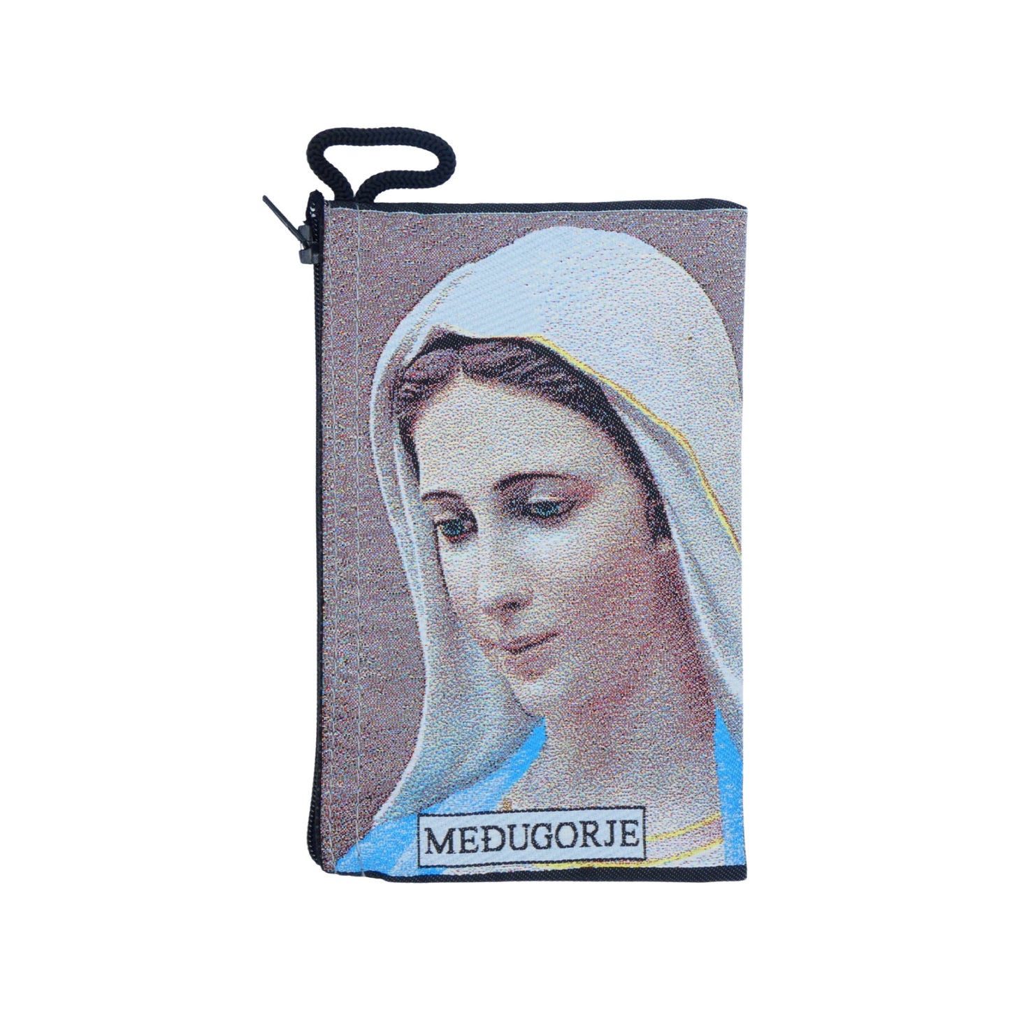 Queen of Peace Fabric Pouch