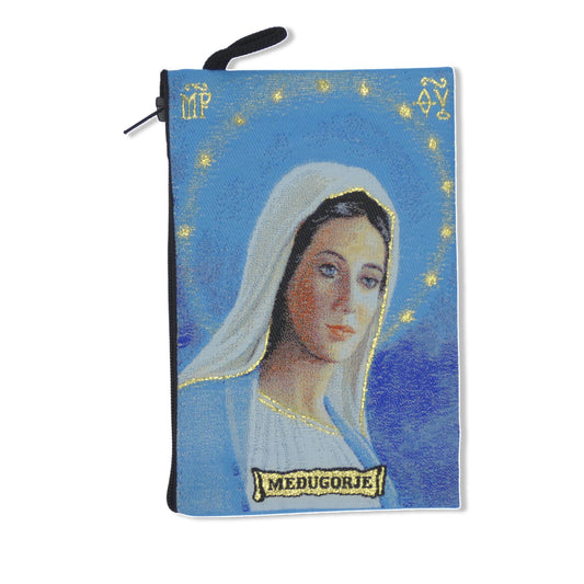 Queen of Peace Fabric Pouch