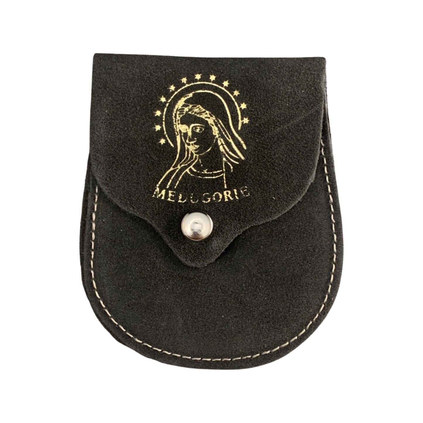 Queen of Peace Leather Pouch of Assorted Colors