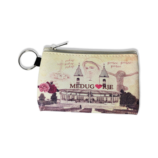 Queen of Peace Key Pouch