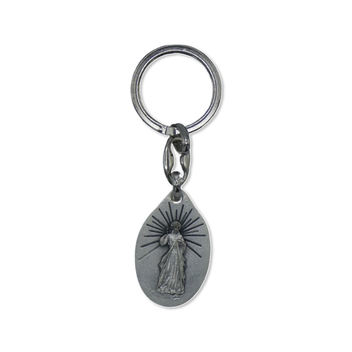 Queen of Peace Two-Sided Keychain