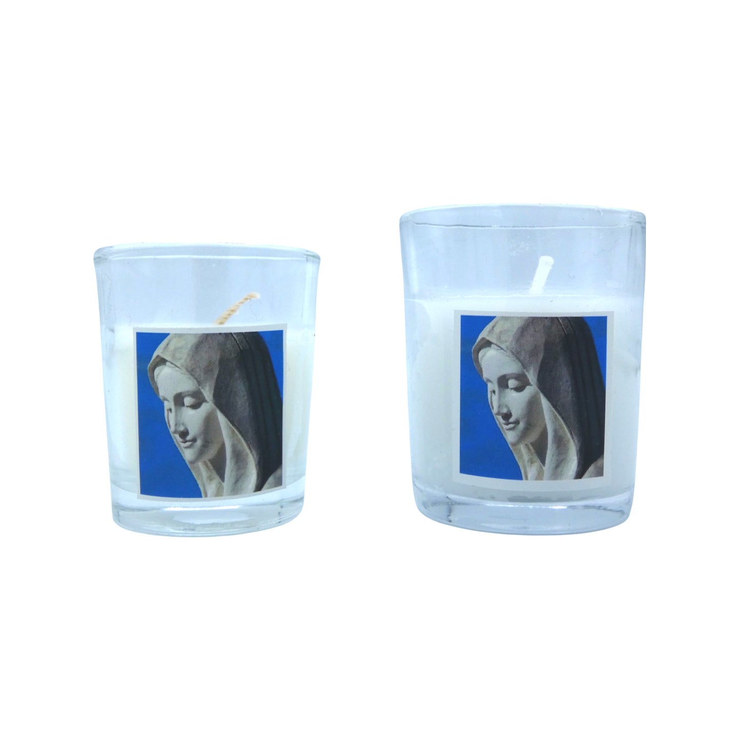 Portrait Queen of Peace Prayer Candle