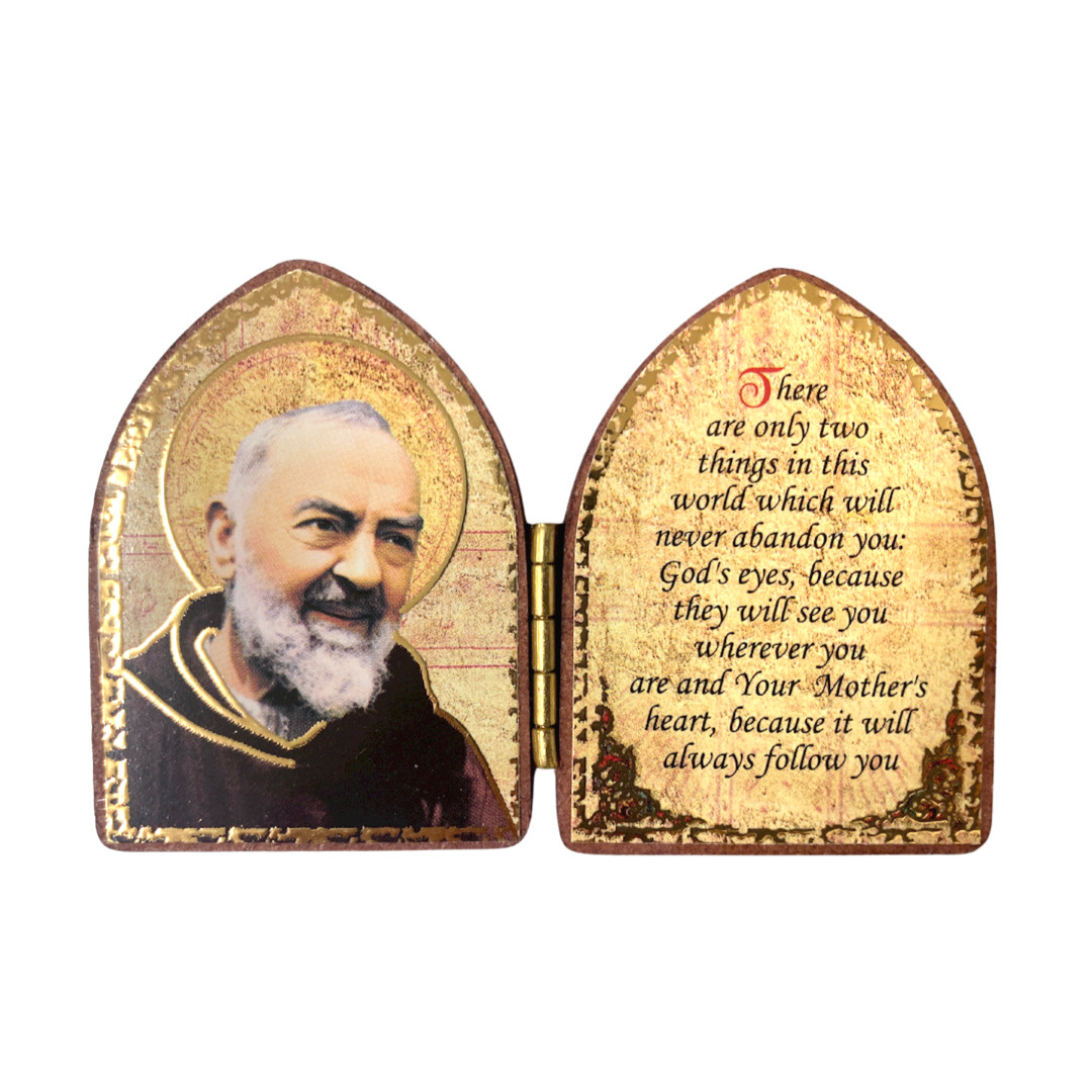 Padre Pio Folding Image