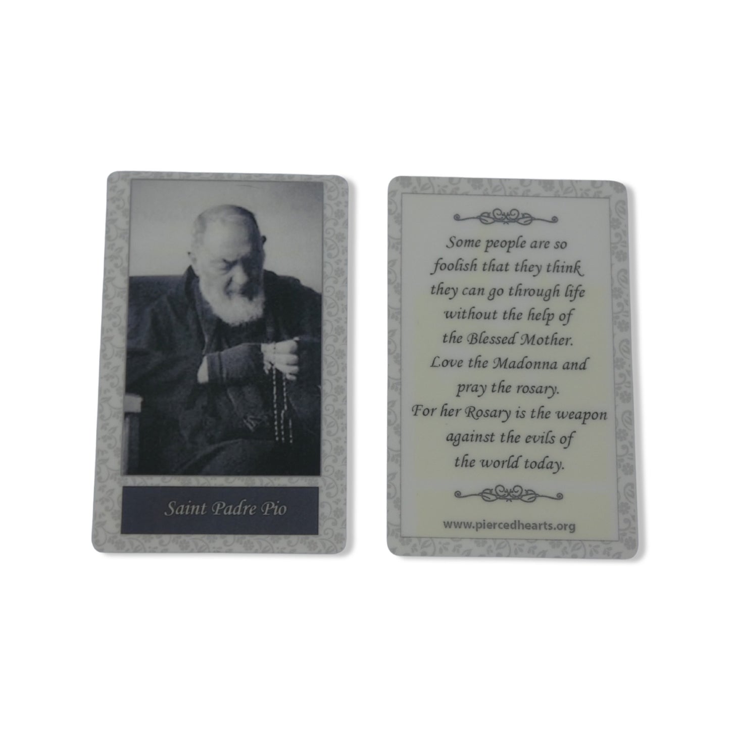 Padre Pio Holy Card