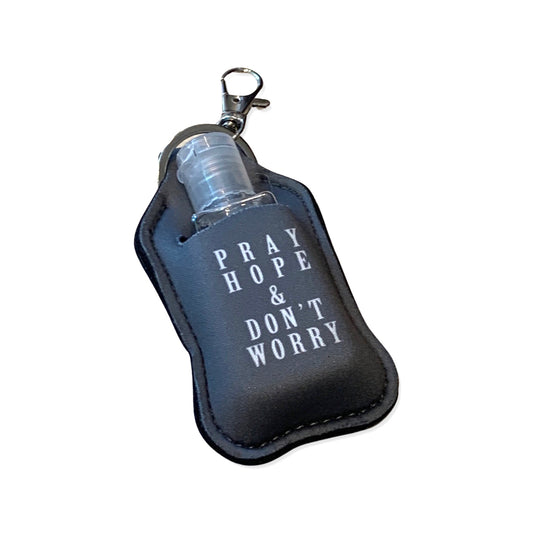 Padre Pio Holy Water Keychain