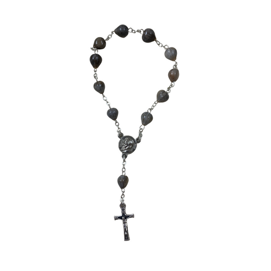 Padre Pio Job’s Tears Decade Rosary
