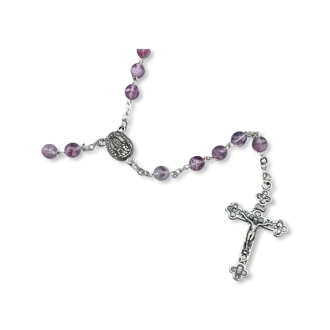 Marble Fatima Rosary