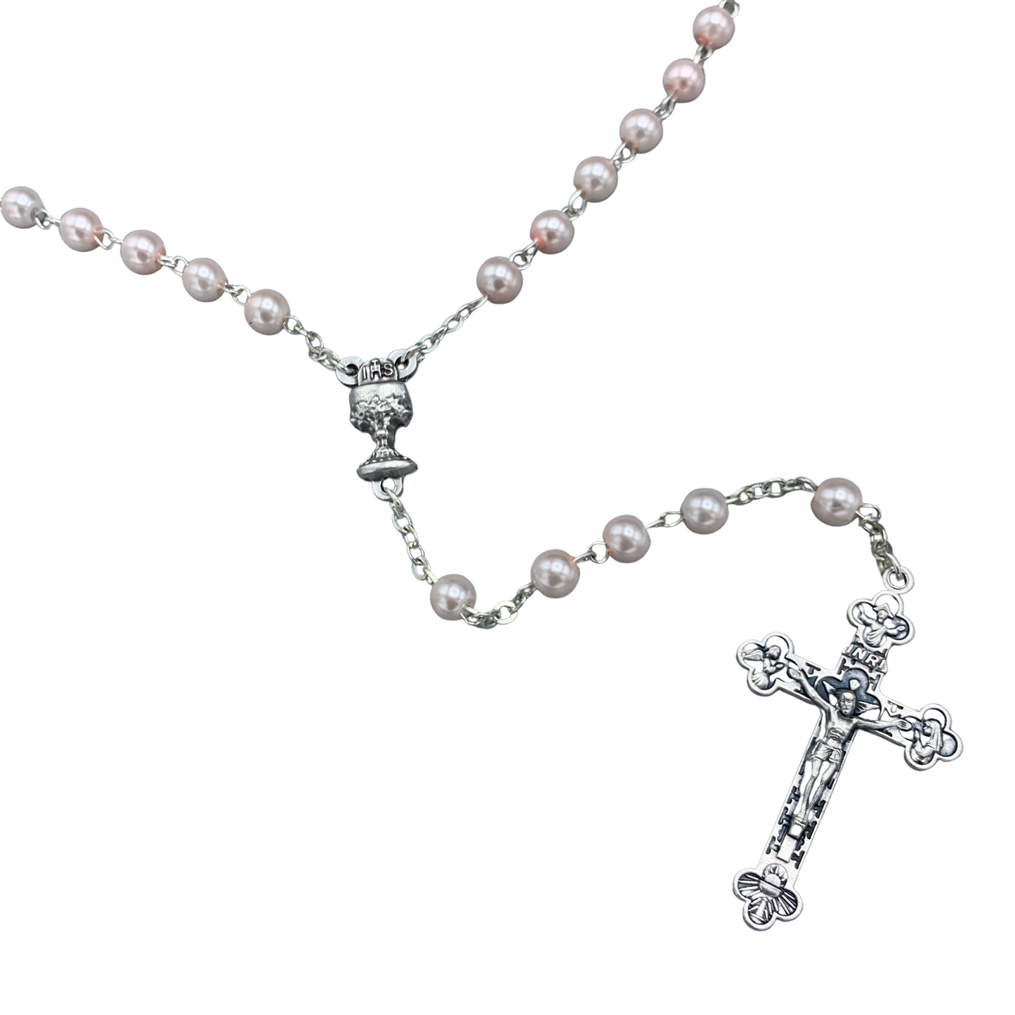 Pearl First Communion Rosary