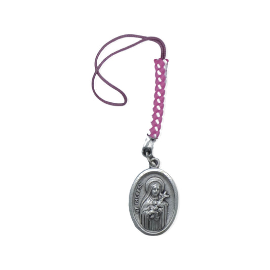 Assorted St. Therese Mini Religious Lanyards