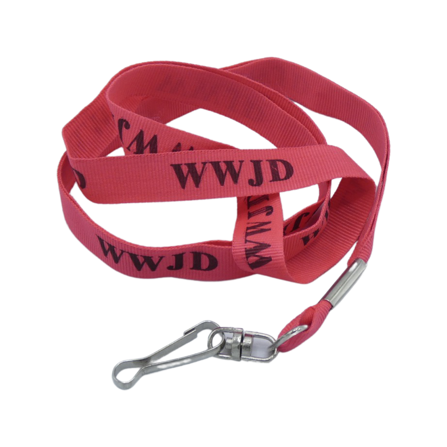 Assorted "What Would Jesus Do" (WWJD) Lanyards