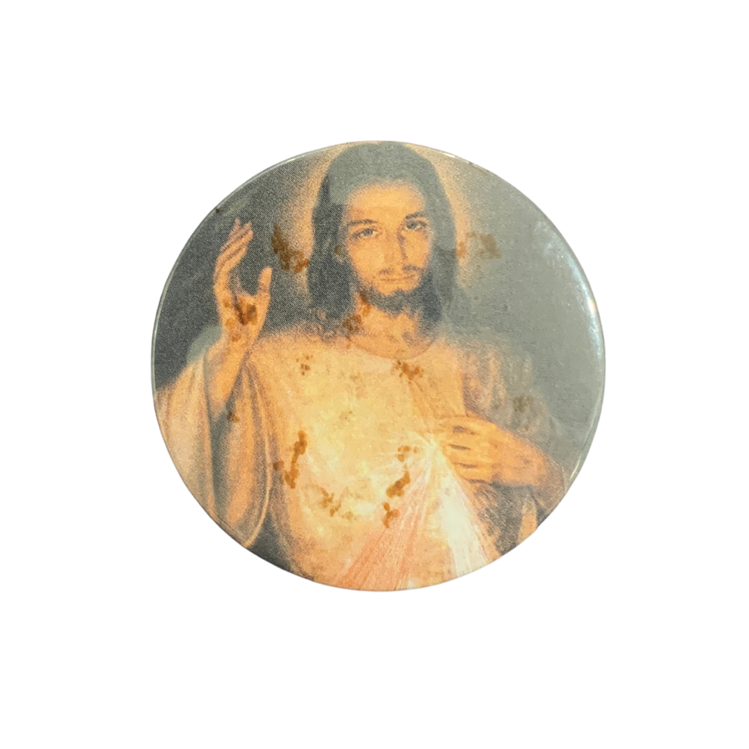 Divine Mercy Pin Button