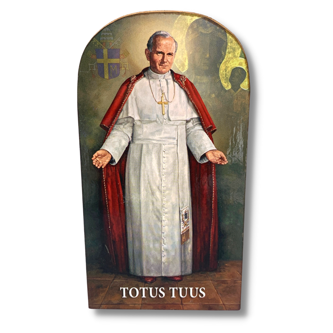 Red St. John Paul II Totus Tuus Image