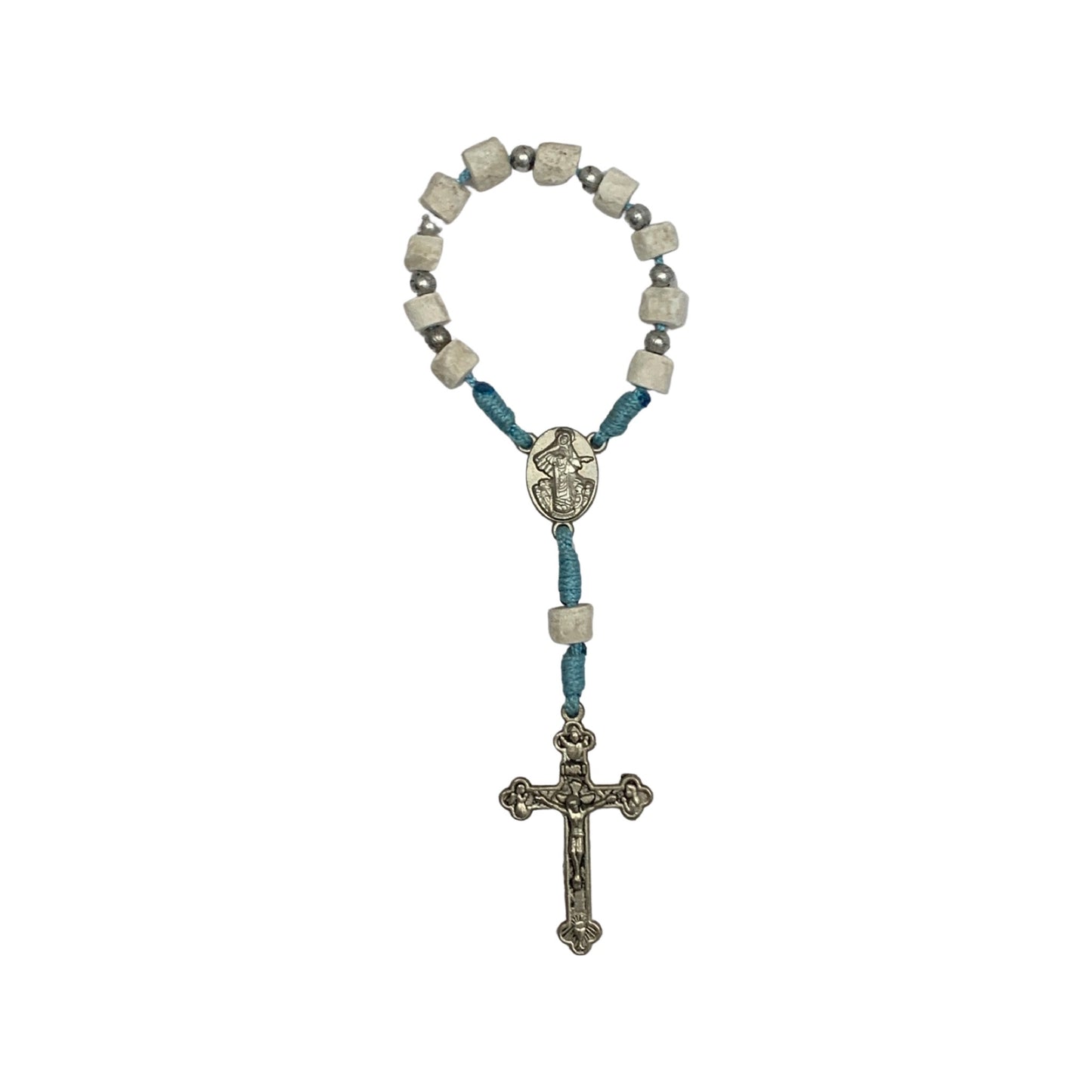Refined Stone Our Lady Queen of Peace Decade Rosary