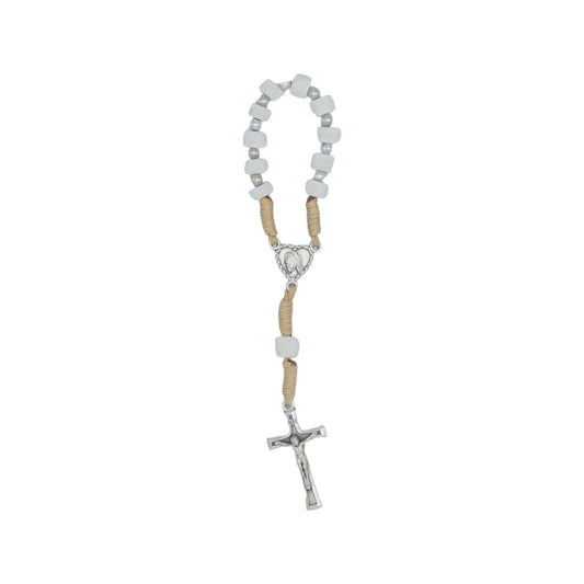 Refined Stone Our Lady Queen of Peace Decade Rosary