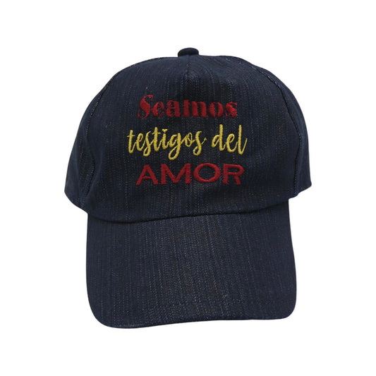 "Seamos Testigos del Amor" Denim Hat