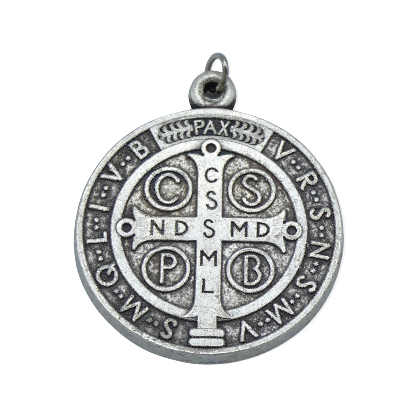 Silver Circle St. Benedict Medal