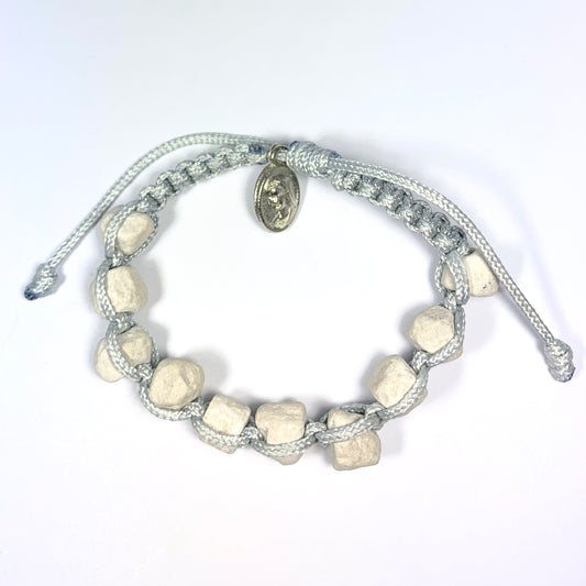 Stone Decade Rosary Bracelet of Assorted Styles