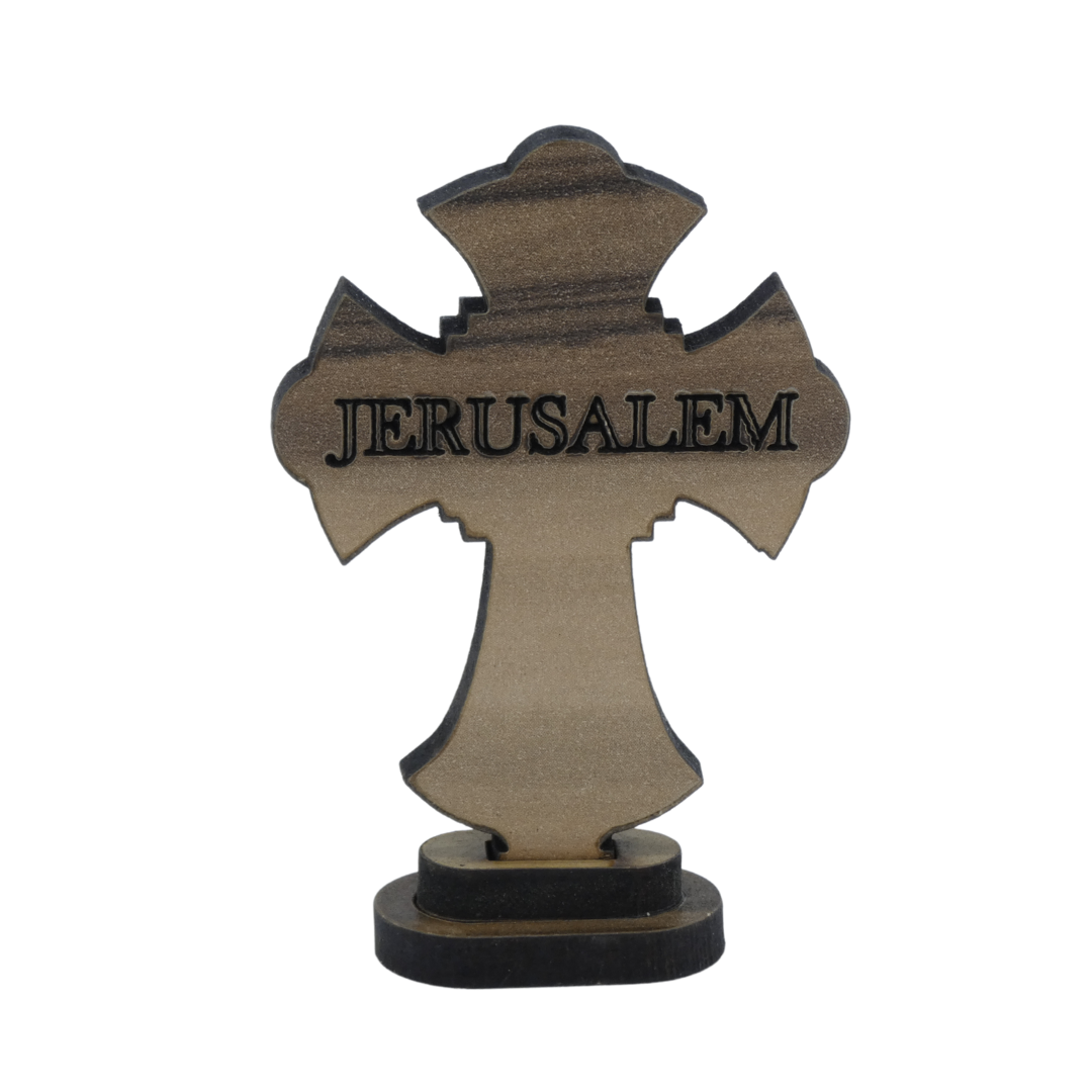 Small Jerusalem Standing Crucifix