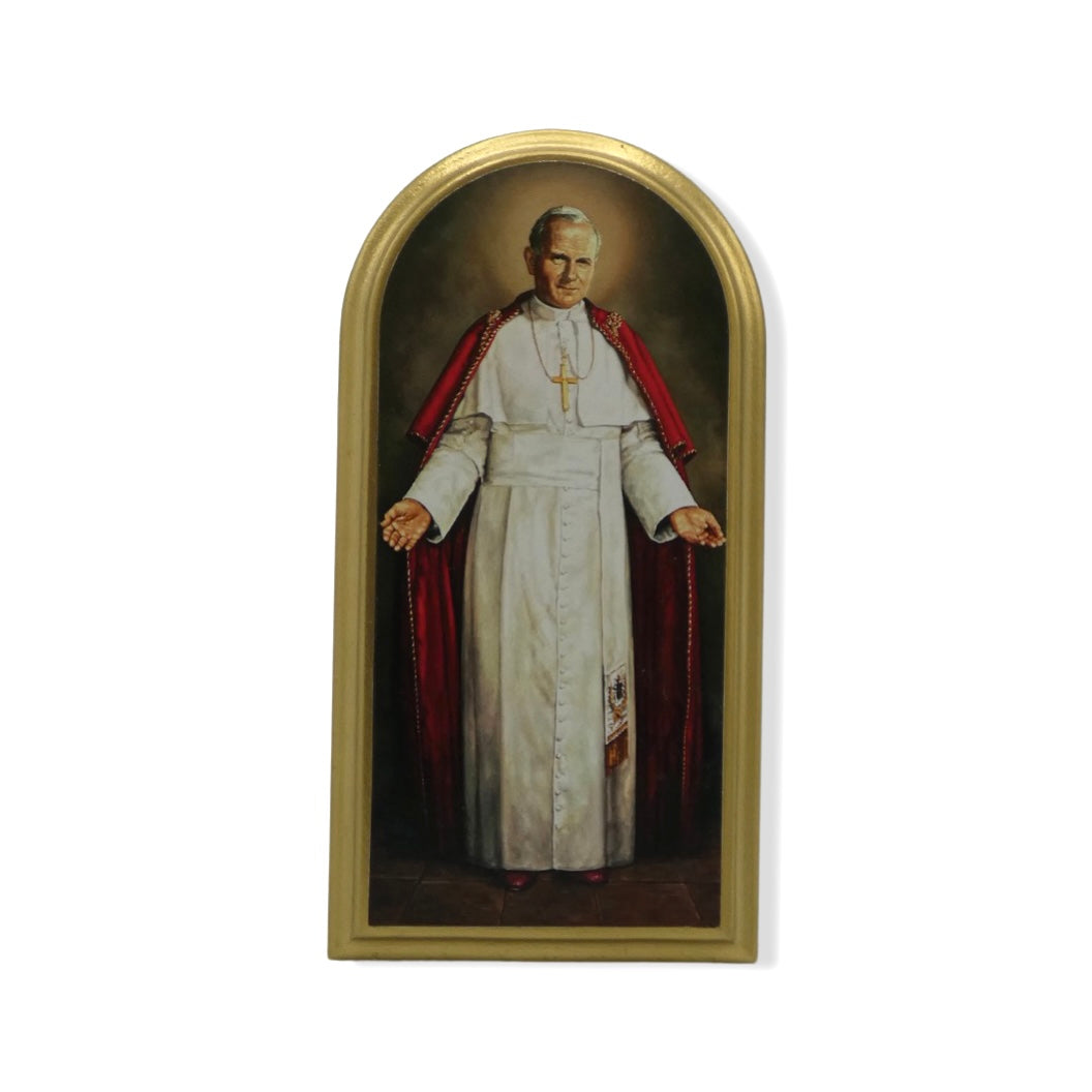 Red Arched St. John Paul II Image