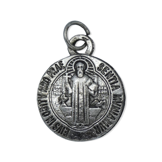 Small Silver St. Benedict Medal