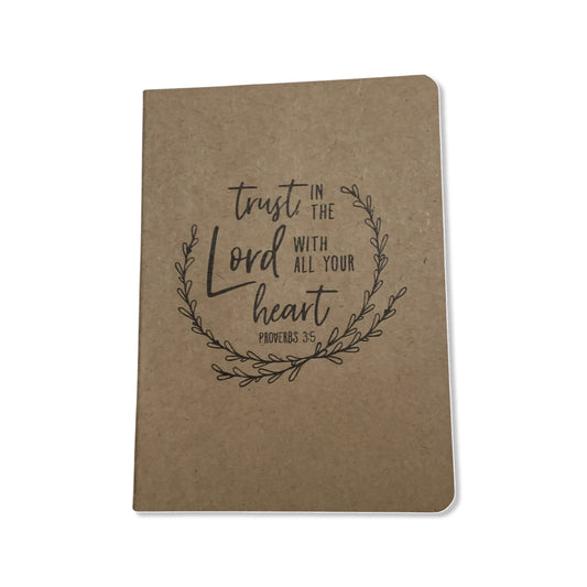 Small "Trust in the Lord" Notebook