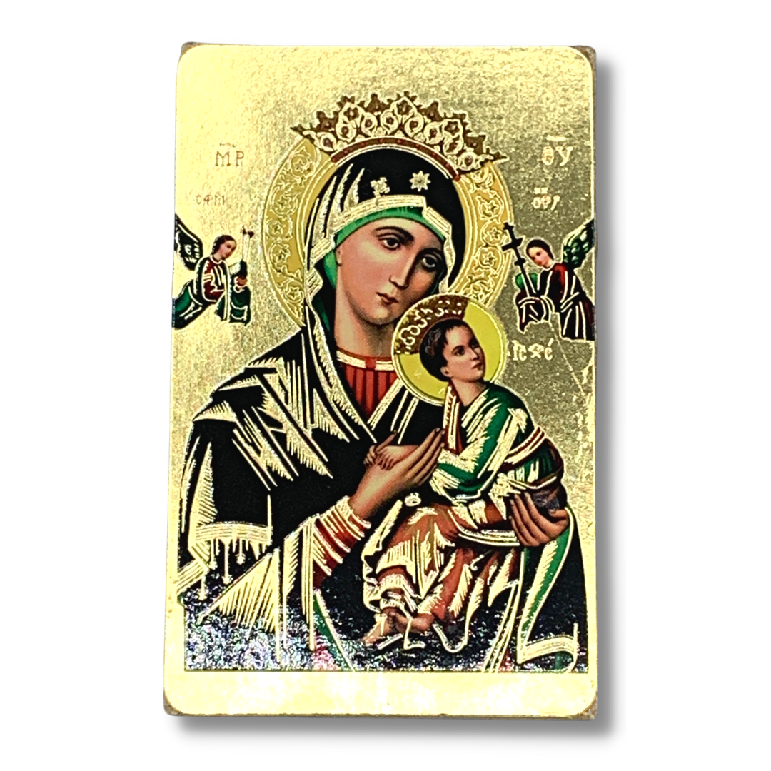 Small Wooden Our Lady of Perpetual Help Icon