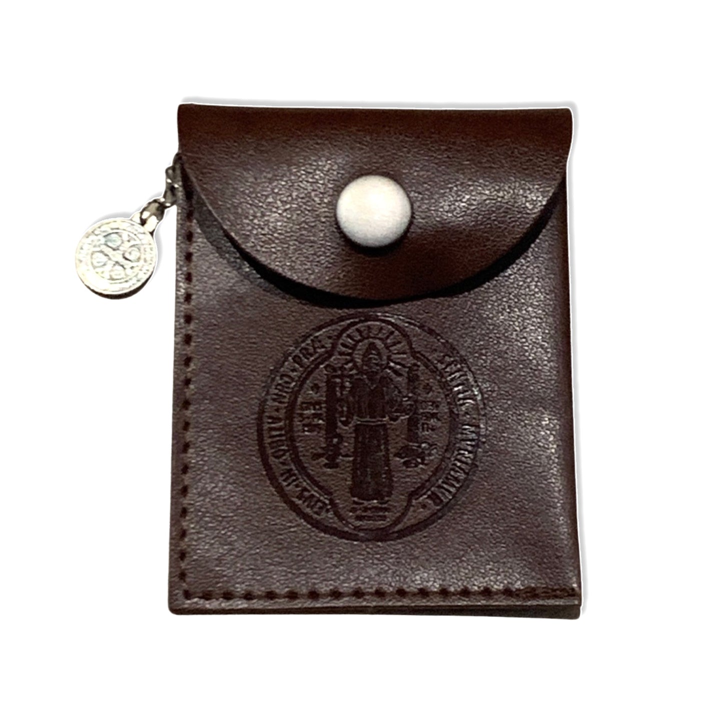 St. Benedict Imitation Leather Pouch