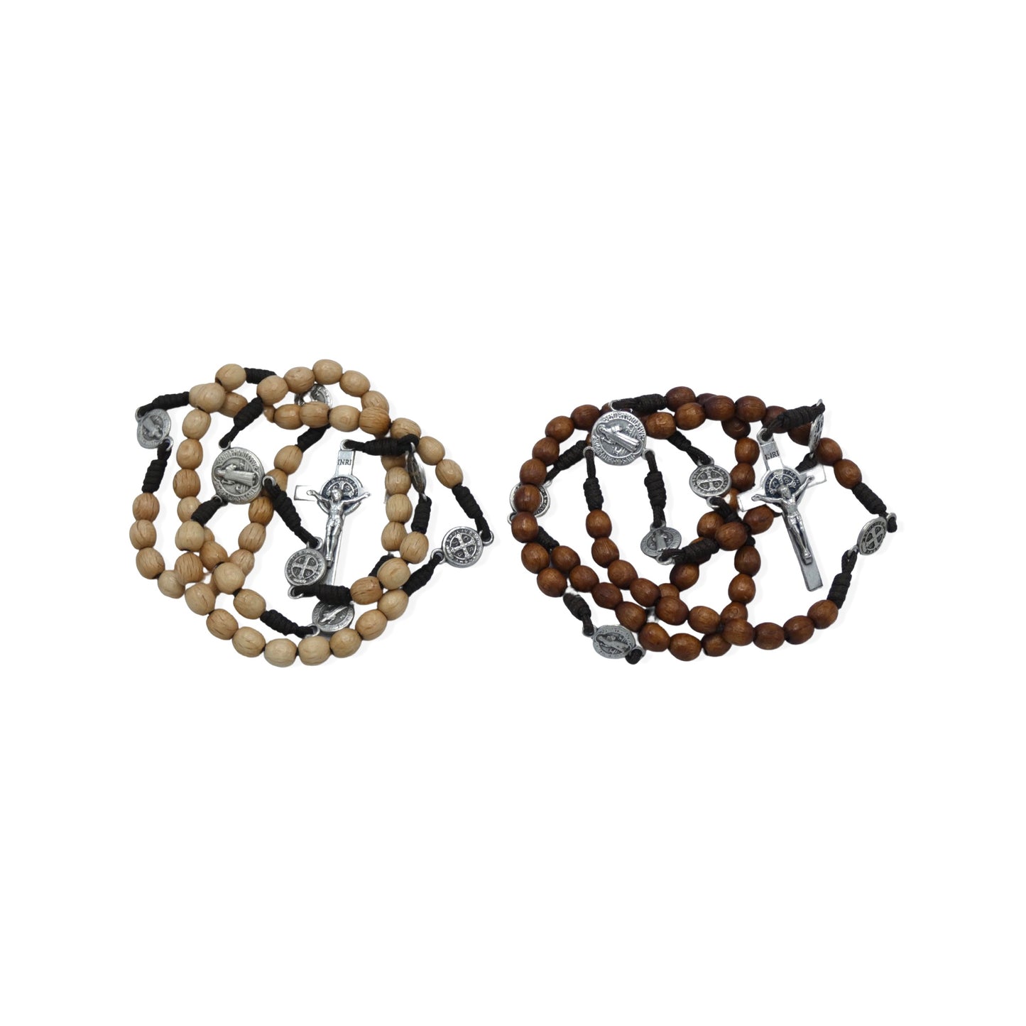 St. Benedict Rosary with St. Benedict Medals