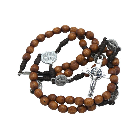 St. Benedict Rosary with St. Benedict Medals
