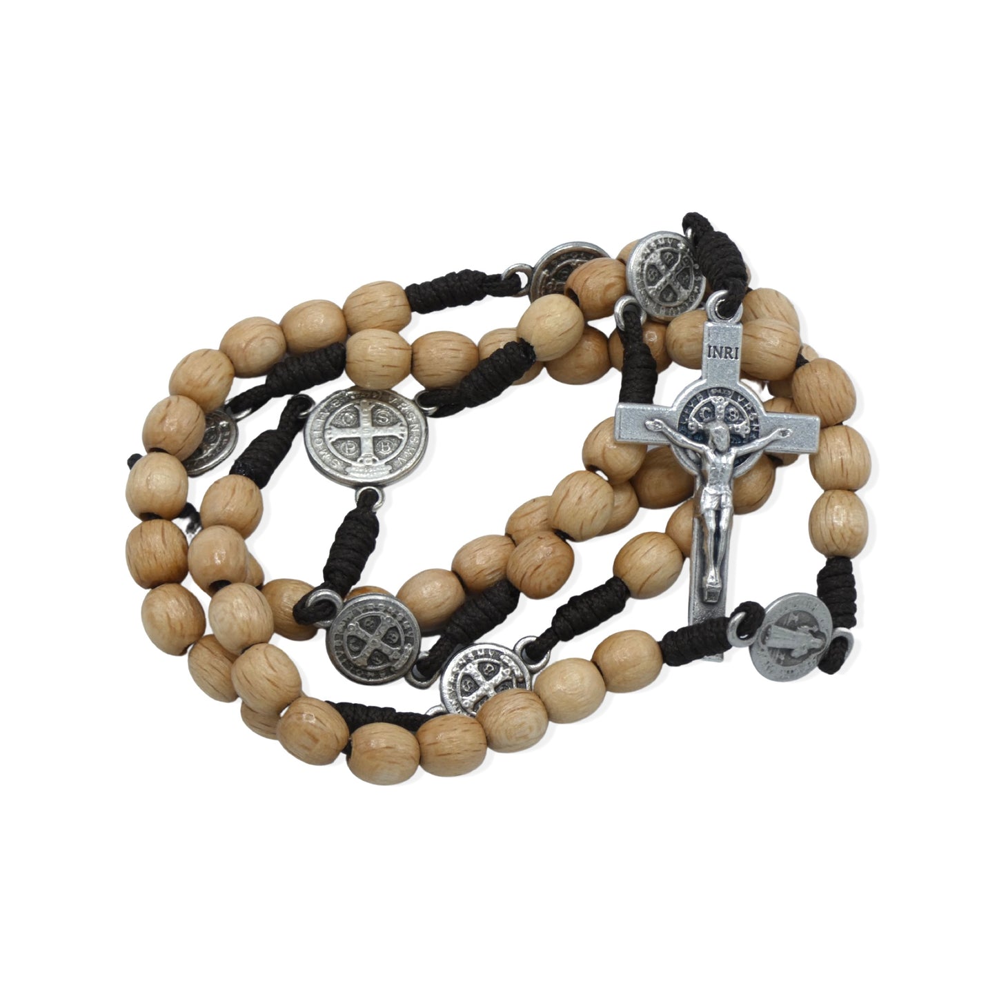 St. Benedict Rosary with St. Benedict Medals