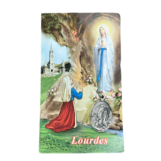 St. Bernadette Relic Medal
