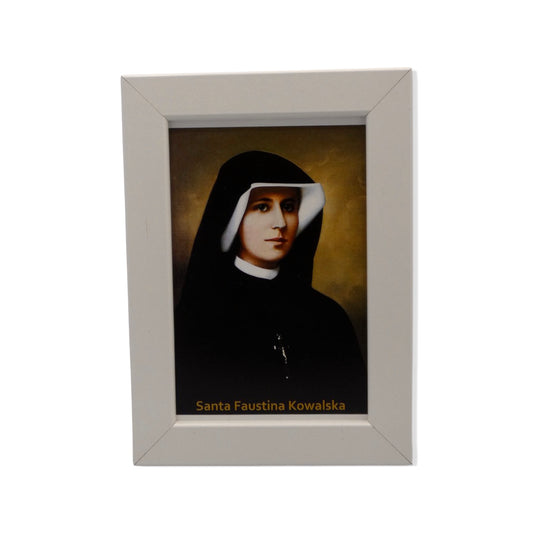 St. Faustina Framed Image