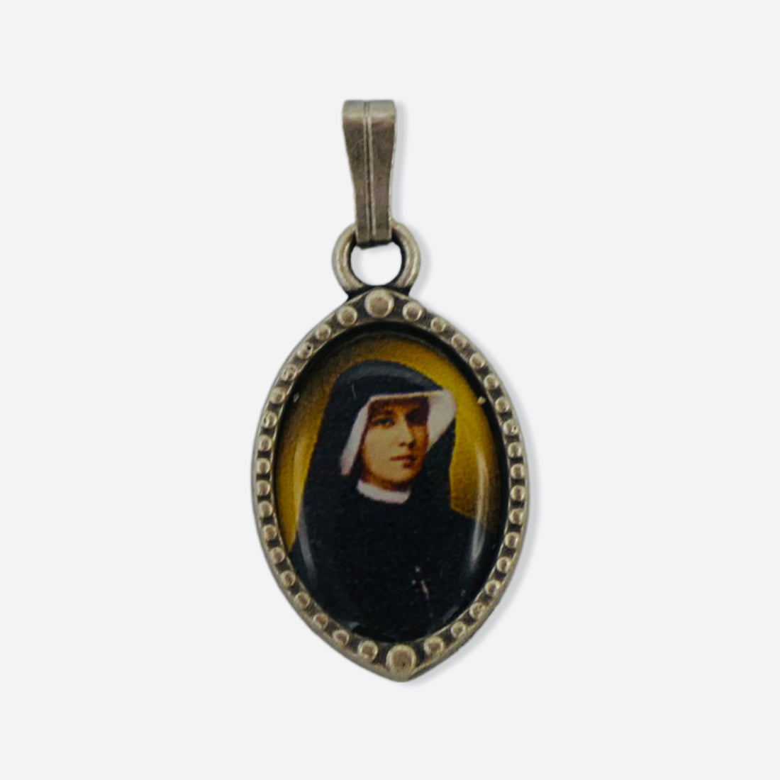 St. Faustina Medal with Relic – Triumph of Love