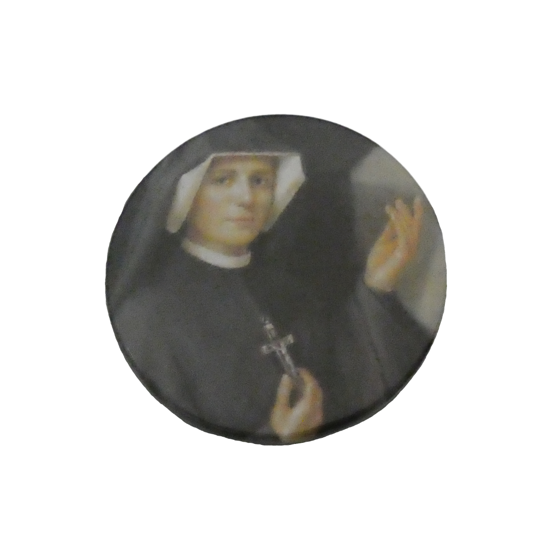 St. Faustina Pin Button