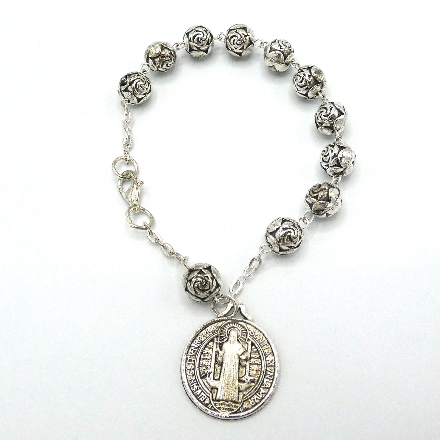 St. Benedict Rose Decade Bracelet