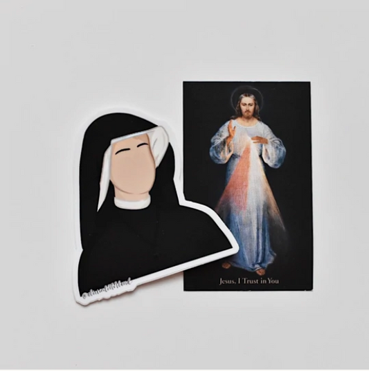 St. Faustina Sticker