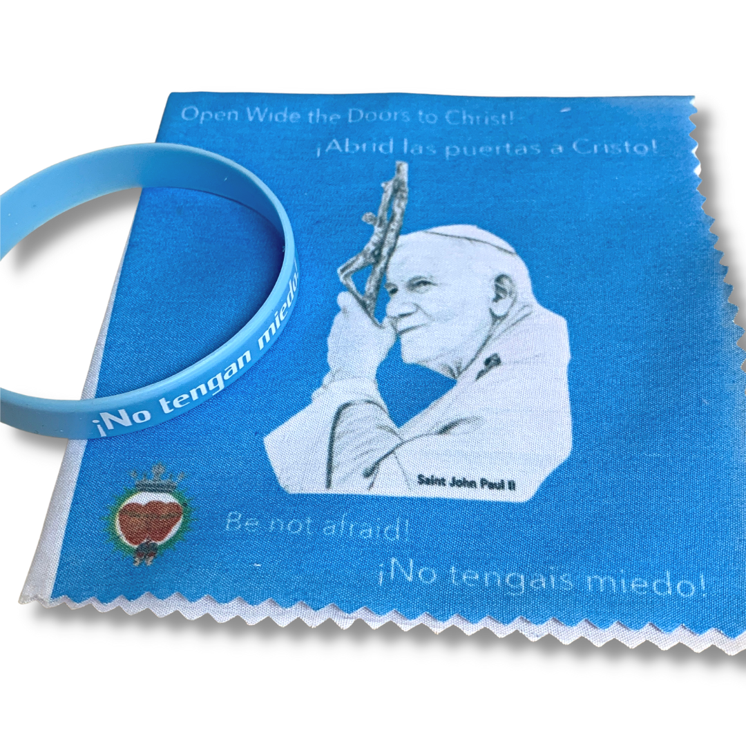 St. John Paul II Handkerchief and Wristband