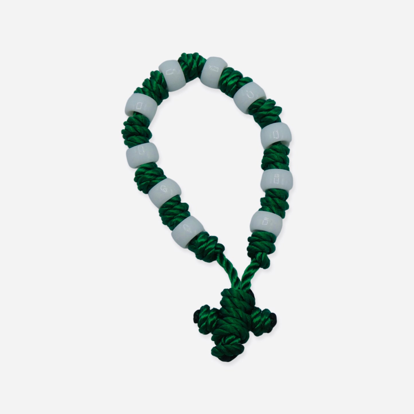 String and Beaded Decade Rosary of Assorted Colors