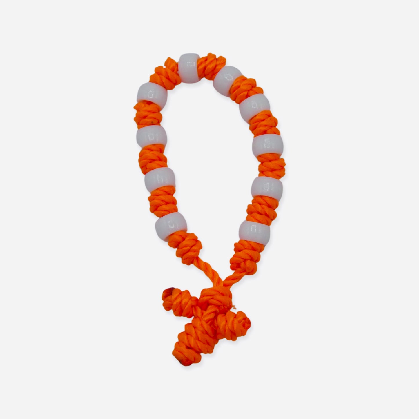 String and Beaded Decade Rosary of Assorted Colors