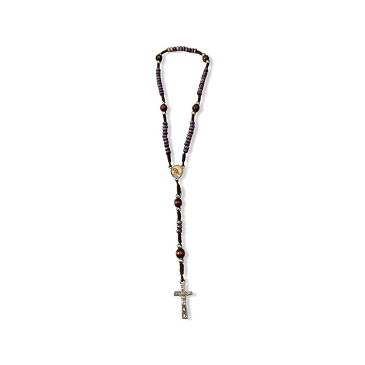 Tiny Queen of Peace Rosary of Assorted Colors