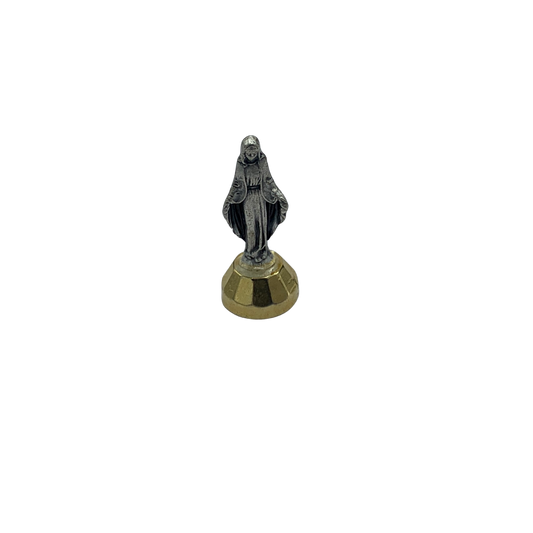 Tiny Our Lady of the Miraculous Medal Statue