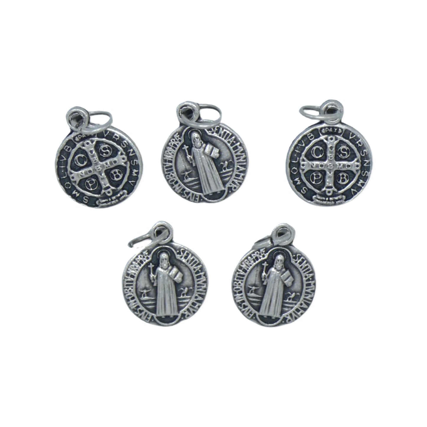 Set of 5 St. Benedict Medals