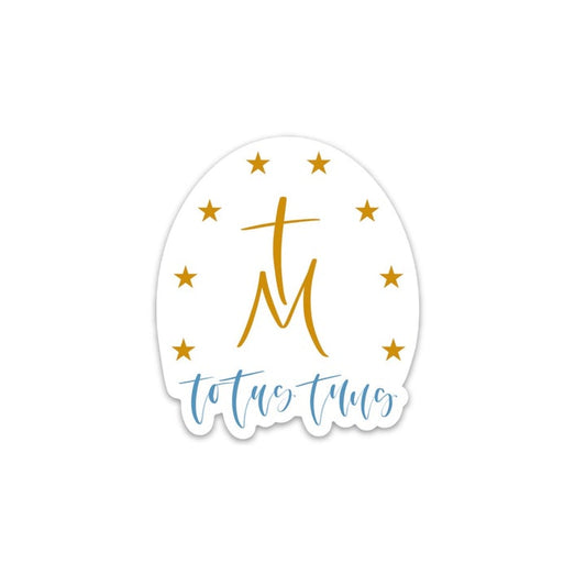 Totus Tuus Sticker