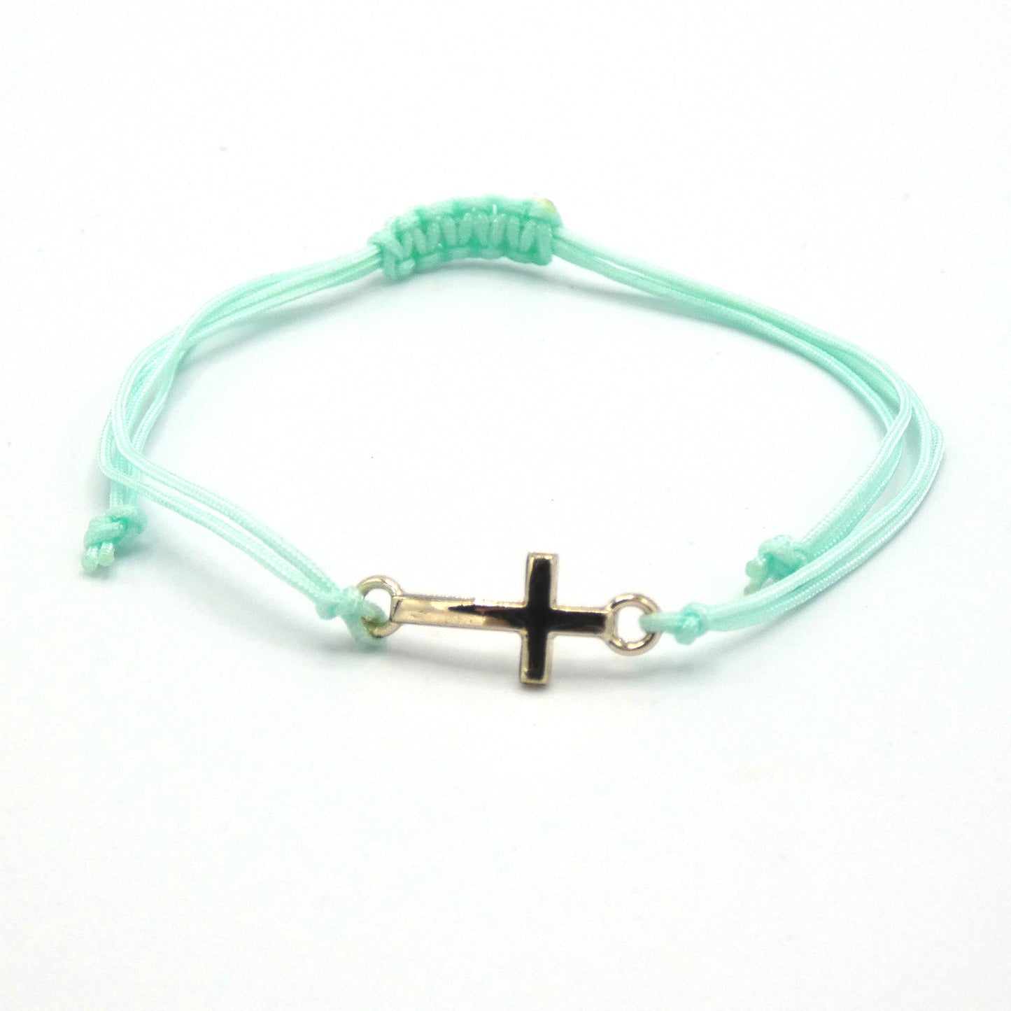 Metal Cross Bracelet of Assorted Colors