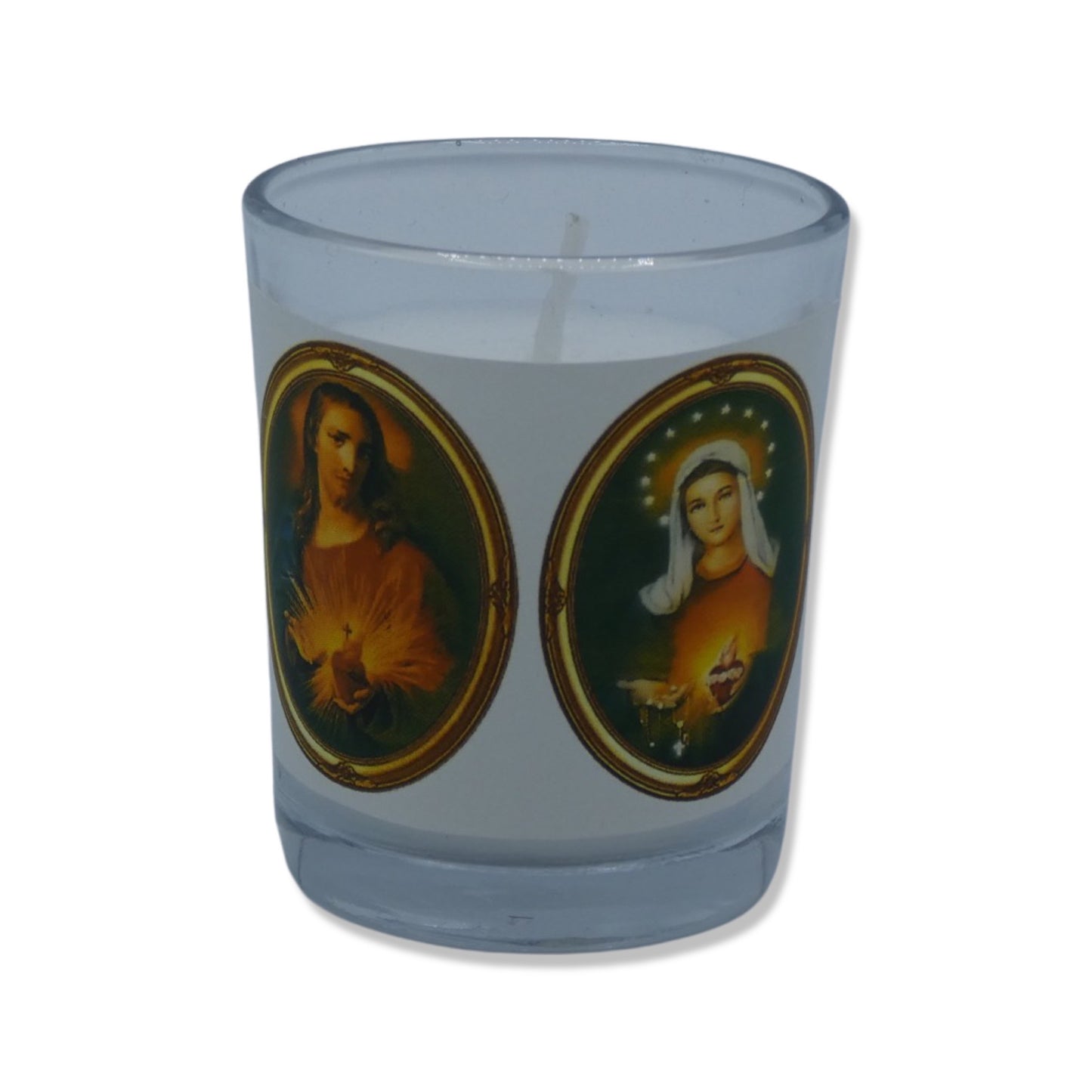 Two Hearts Prayer Candle