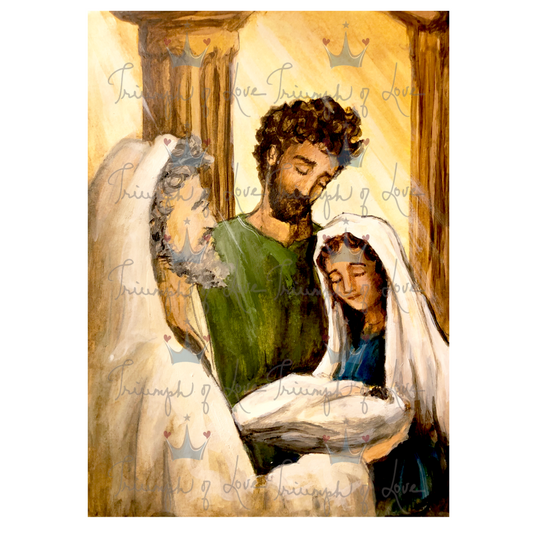 Original Presentation of Jesus Color Print by SCTJM