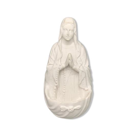 White Lourdes Water Font