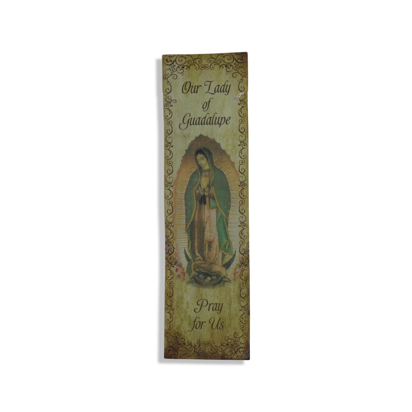 Wood Guadalupe Rosary