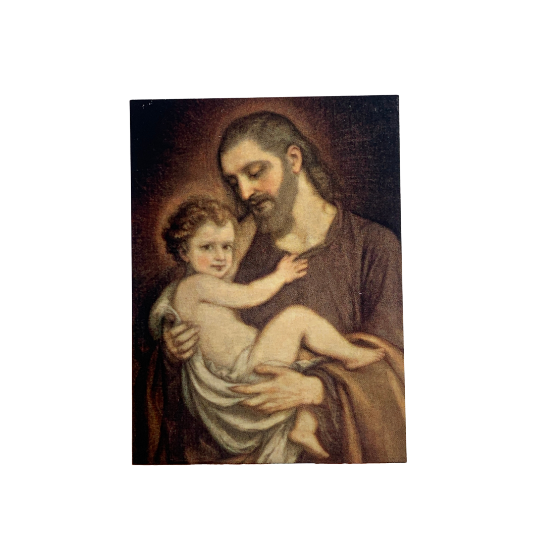 Wooden St. Joseph Magnet